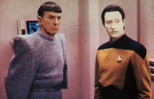 Data and Spock