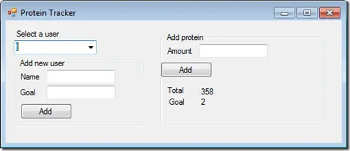 protein tracker problem domain