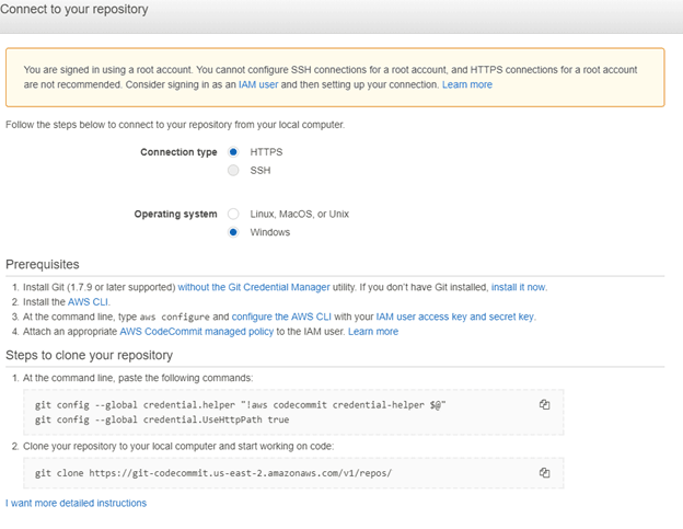 AWS developer tools