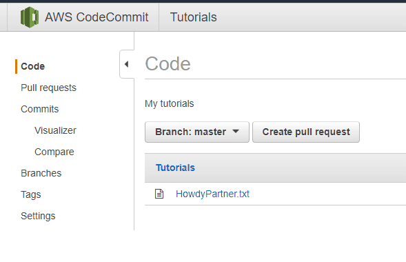 AWS developer tools