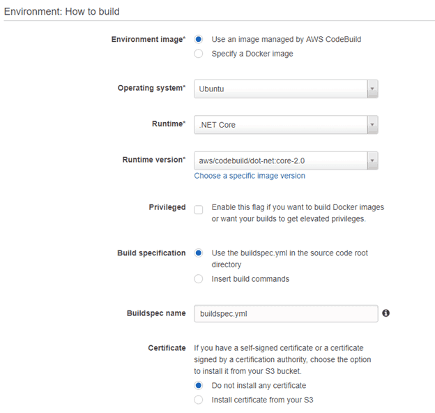 AWS developer tools