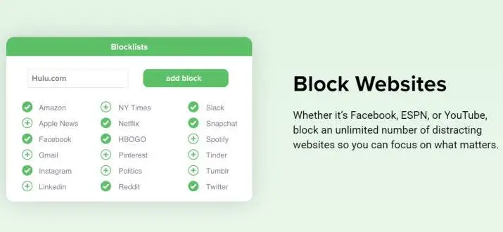 Block websites for better coding productivity