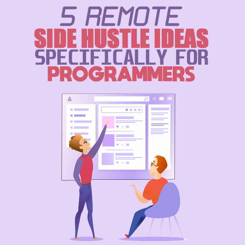 remote programmer side hustles