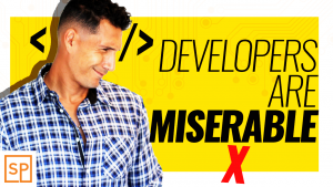 software developers miserable