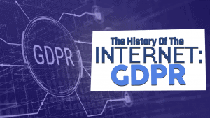 history GDPR
