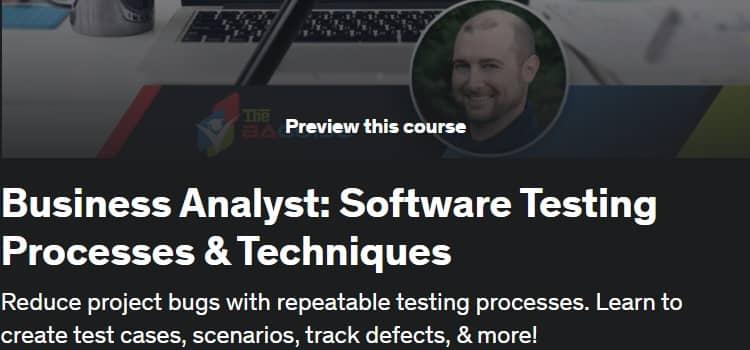 Business Analyst Course for Software Testing at Udemy