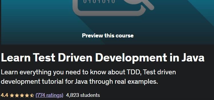 Test-Driven Development Course