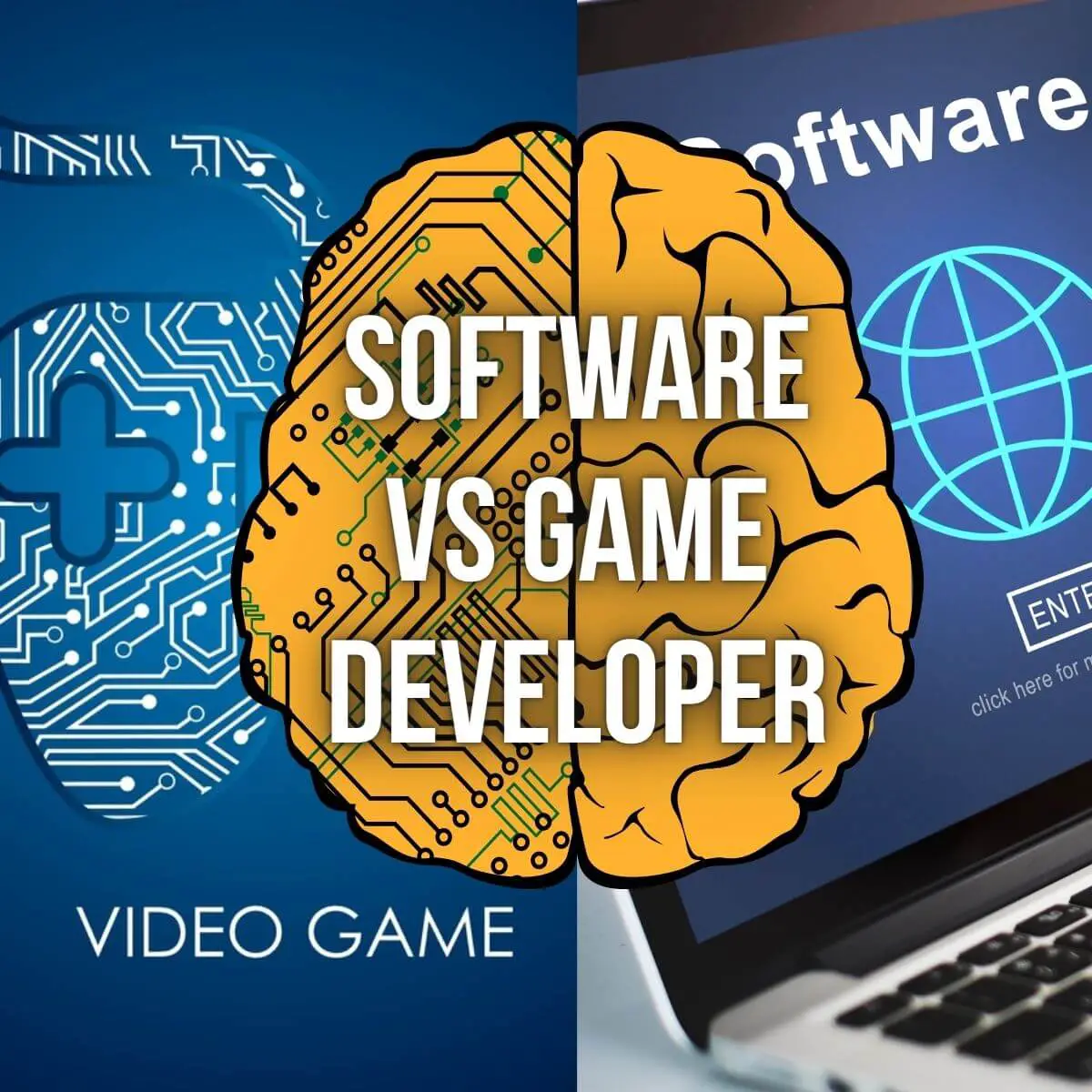 Comparing the profession of Software Developer and Game Programmer