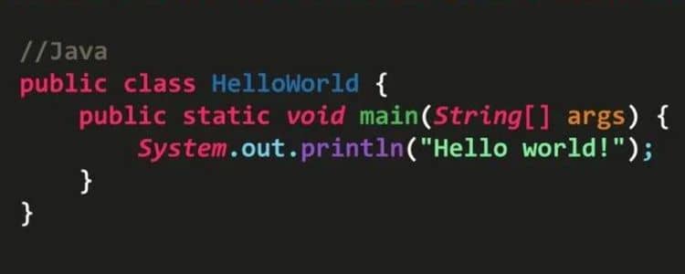 Hello World Code Output