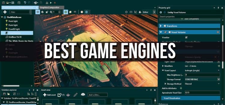 The best game engines